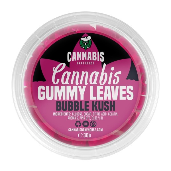 Cannabis Gummies Leaves - Cannabis Bakehouse | 2 Flavors | 30g