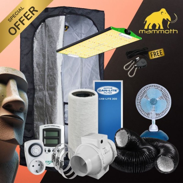 Pro 80x80x160CM Complete Grow Tent - Mammoth | 3 Versions