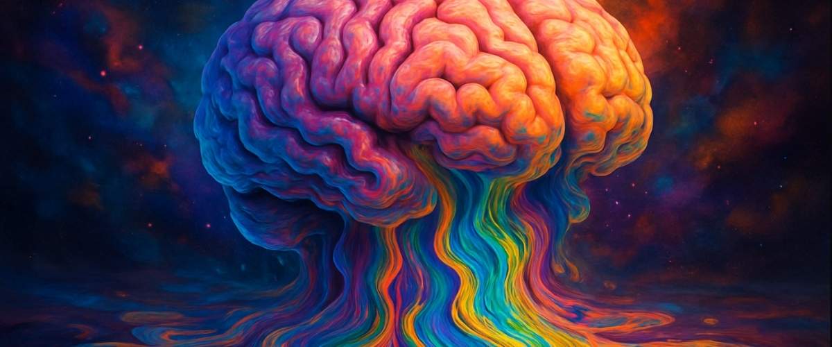 Default Mode Network and ego dissolution with magic truffles