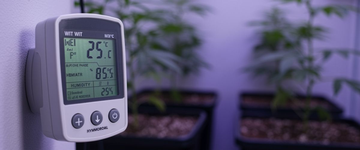 Temperature and humidity effects on cannabis development