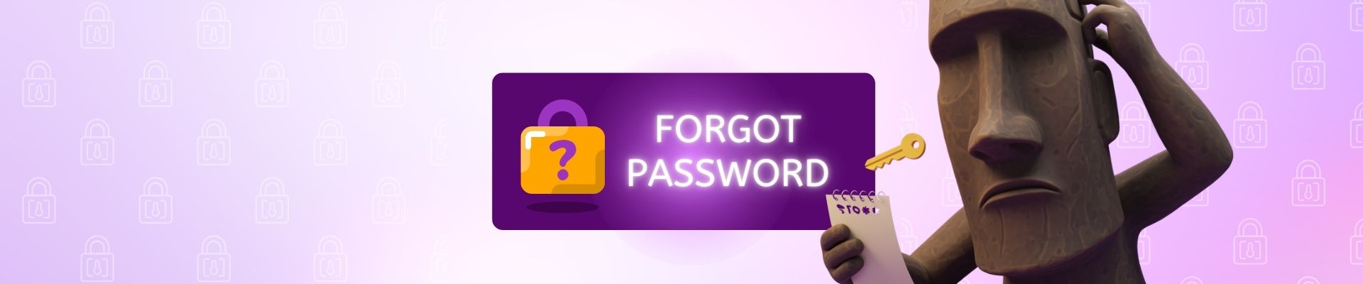 Forgot Password Banner