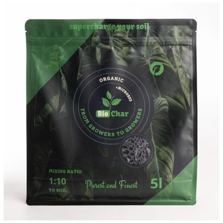 Biochar+ Mycorrhiza Mix | Organic Soil Enricher 5L